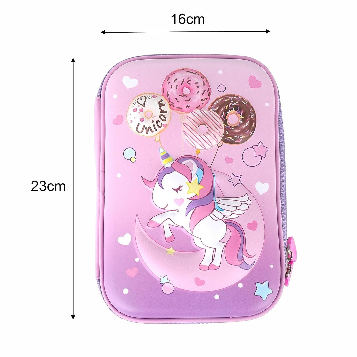 Cartuchera infantil unicornio | Rosa