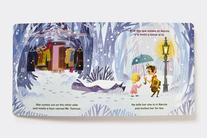 El león, la bruja y el ropero | Bilingüe inglés-español | Libro de cartón | Las Crónicas de Narnia | C. S. Lewis