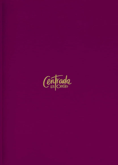 Biblia devocional para mujeres | RVR 1960 | Centrada en Cristo | Tapa dura granada | Letra 9.5 pts | 365 devocionales