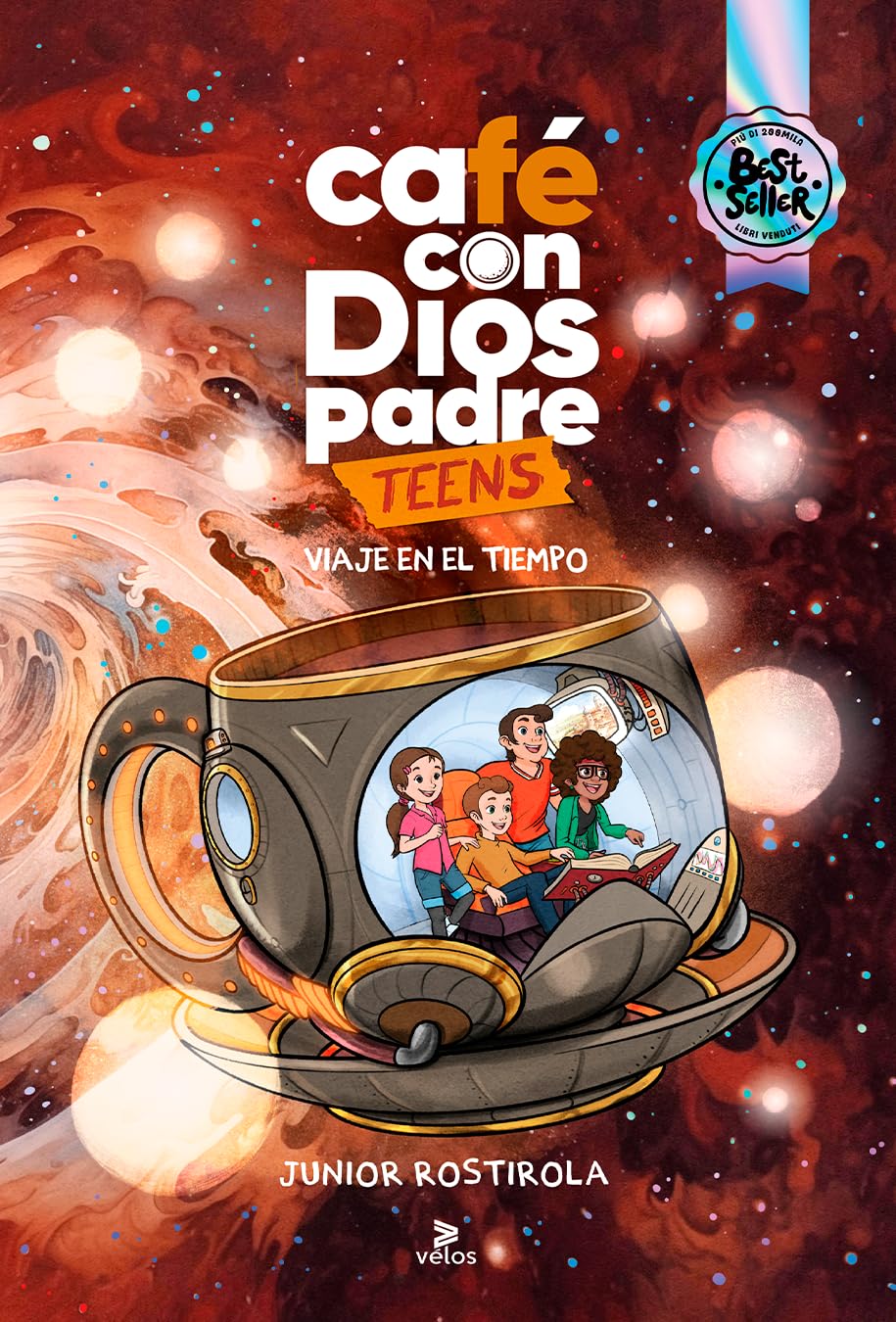 Café con Dios Padre Teens | Junior Rostirola | Tapa dura | Español