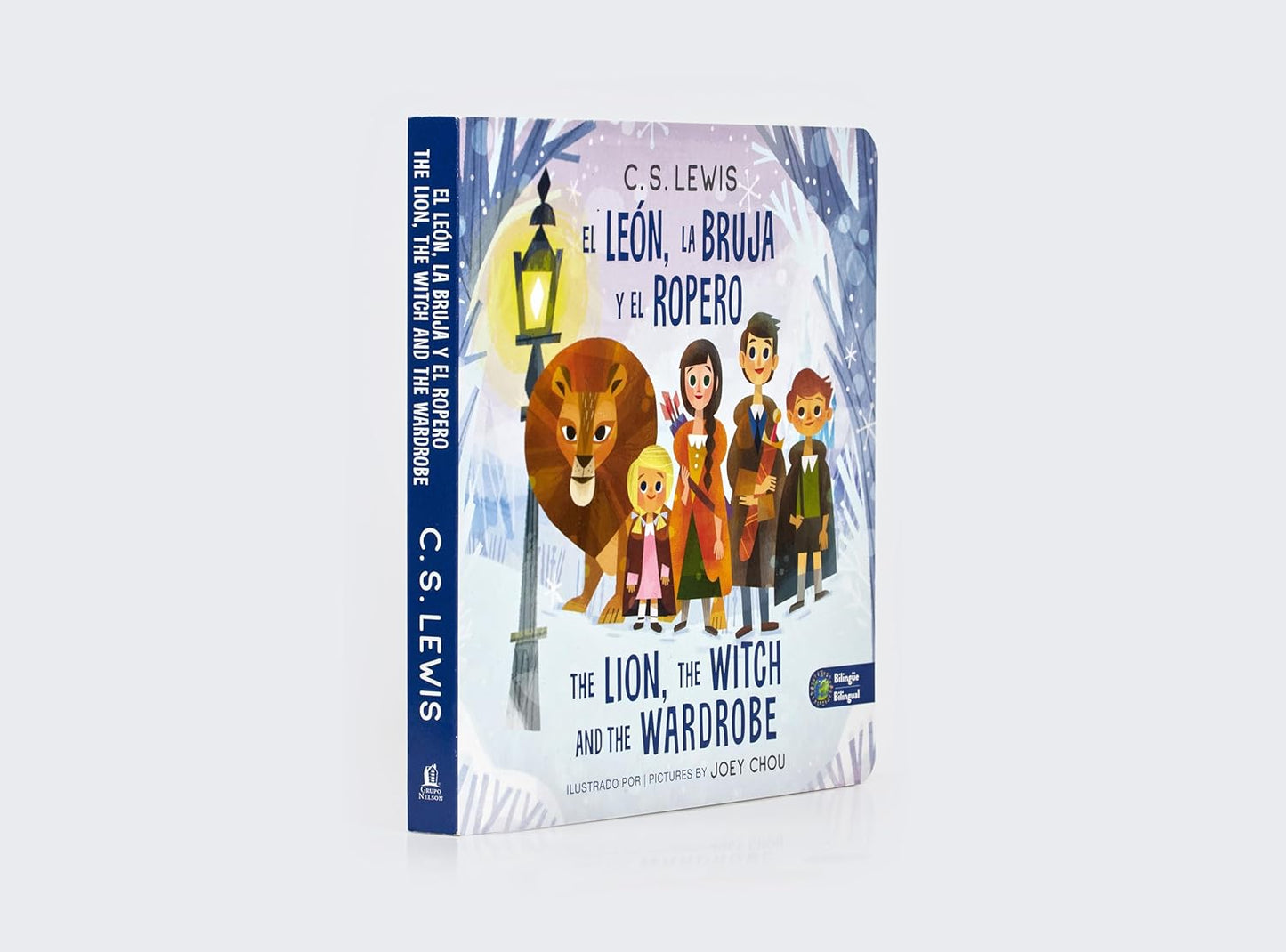 El león, la bruja y el ropero | Bilingüe inglés-español | Libro de cartón | Las Crónicas de Narnia | C. S. Lewis