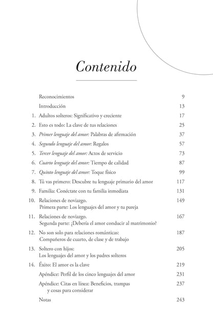 Los 5 lenguajes del amor para solteros (Revisado)