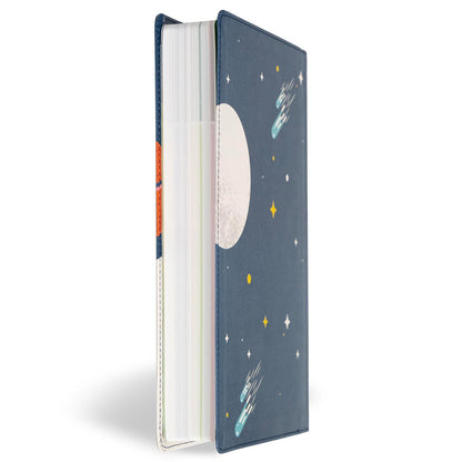 Biblia para Niños Exploradores | RVR 1960 | Azul cósmico | Símil piel | Ilustrada a color | Letra 9.5 pts