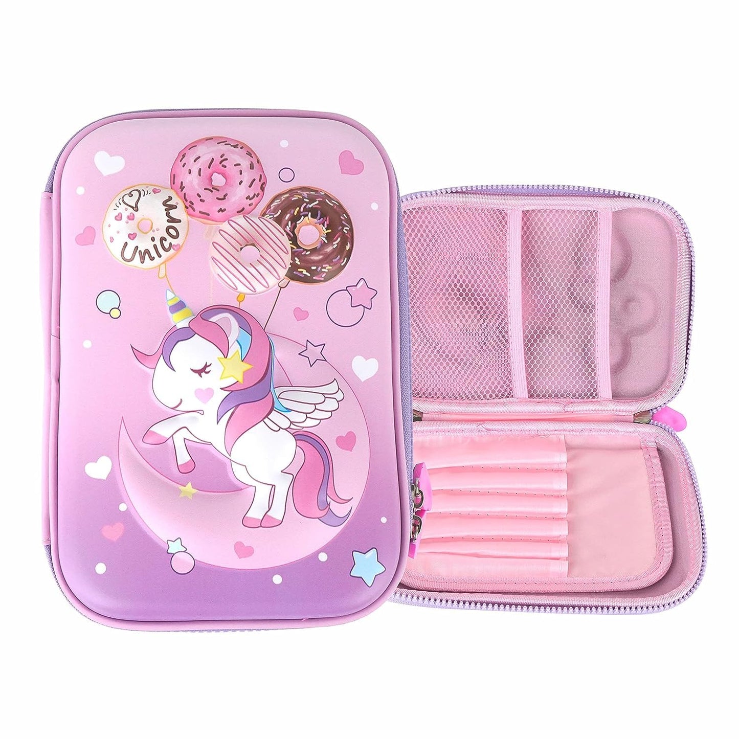 Cartuchera infantil unicornio | Rosa