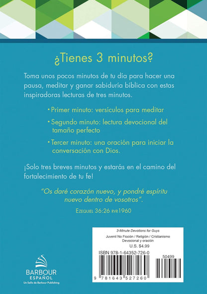 Devocionales de 3 minutos para chicos | 180 lecturas inspiradoras para adolescentes