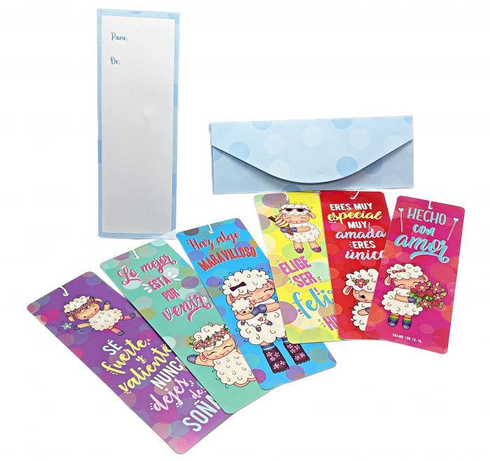 Separador individual | Algodoncitas | Plástico con sobre para dedicar