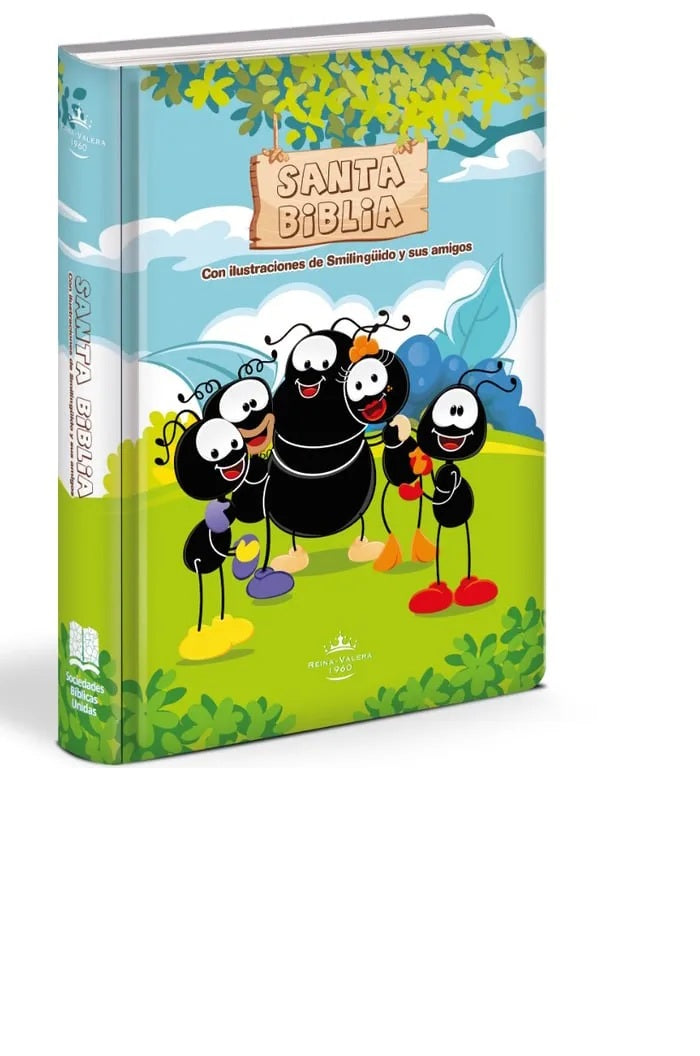 Biblia Reina Valera 1960 | Letra grande | Concordancia | Smilinguido | Tapa dura