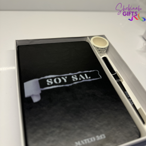 Libreta Soy Sal | Kit con bolígrafo y washi tape