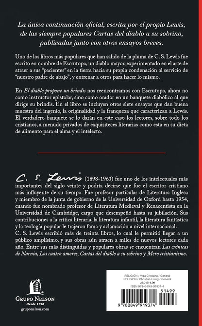 El diablo propone un brindis | C. S. Lewis