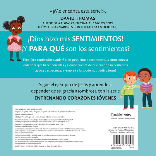 ¿Para qué son los sentimientos? | Entrenando corazones jóvenes