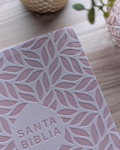Biblia | NTV | Letra grande | Filament | SentiPiel rosa