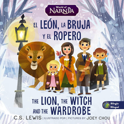 El león, la bruja y el ropero | Bilingüe inglés-español | Libro de cartón | Las Crónicas de Narnia | C. S. Lewis