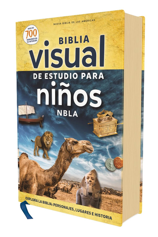Biblia Visual de Estudio para Niños | NBLA | Tapa dura | Más de 700 ilustraciones