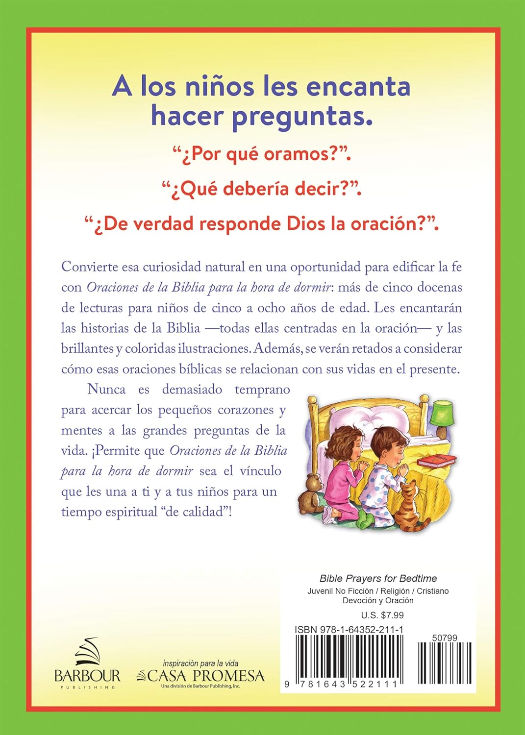 Oraciones de la Biblia para la hora de dormir | Jane Landreth