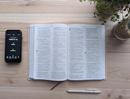 Biblia | NTV | Letra grande | Filament | SentiPiel café claro