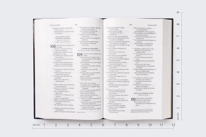 Biblia Sagrada | RVR 1960 | Tapa dura negra | Palabras de Jesús en rojo