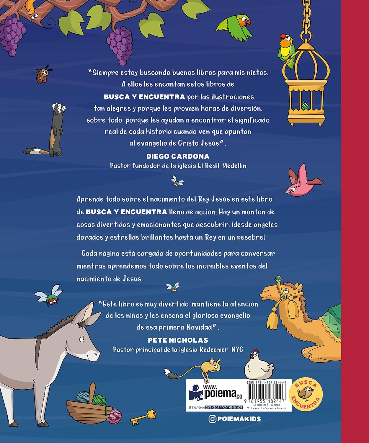 Busca y Encuentra | Ha nacido el Rey | Tapa dura | Infantil interactivo