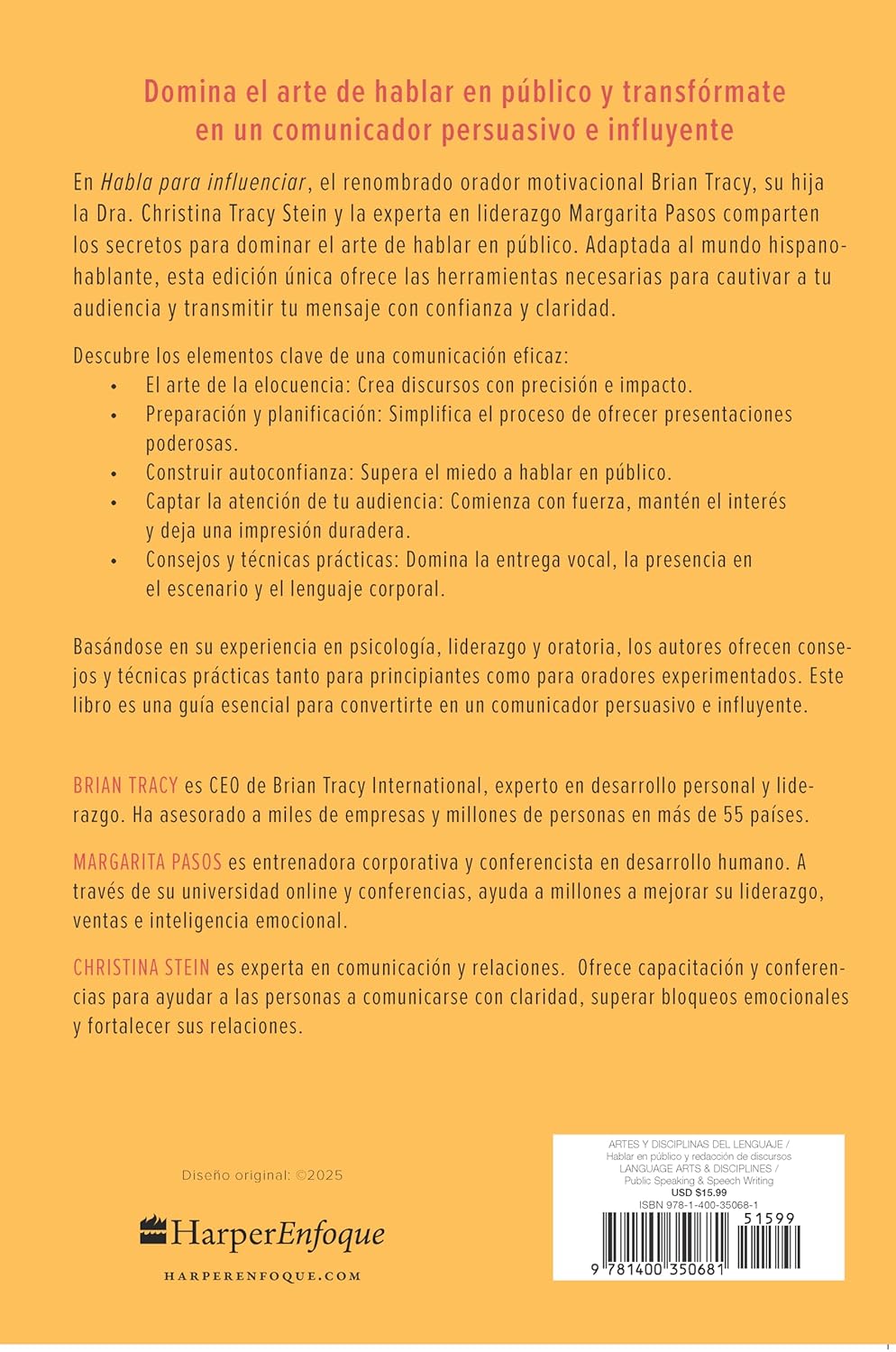 Habla para influenciar | Cómo tener éxito con el discurso público