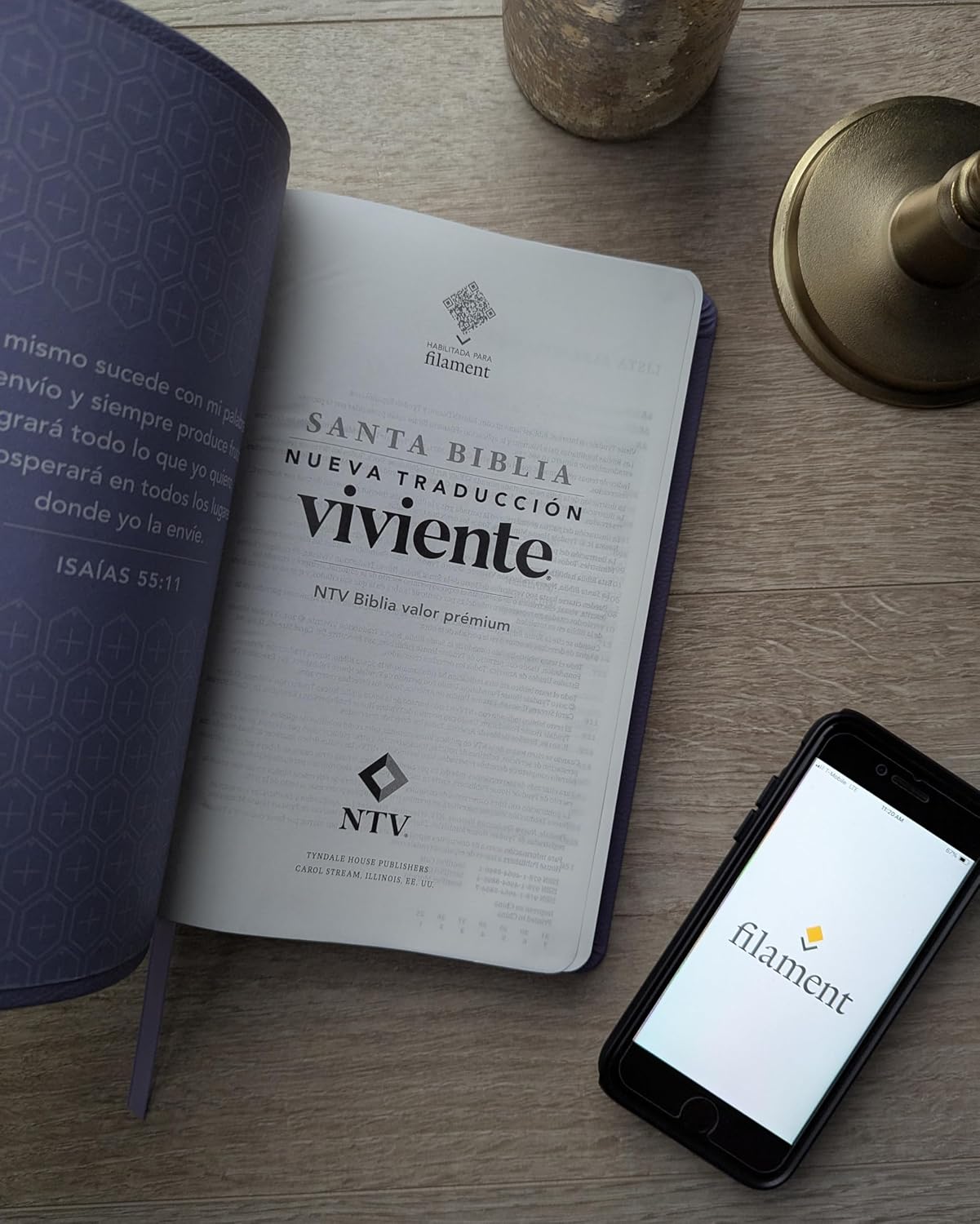 Biblia | NTV | Filament | SentiPiel morado