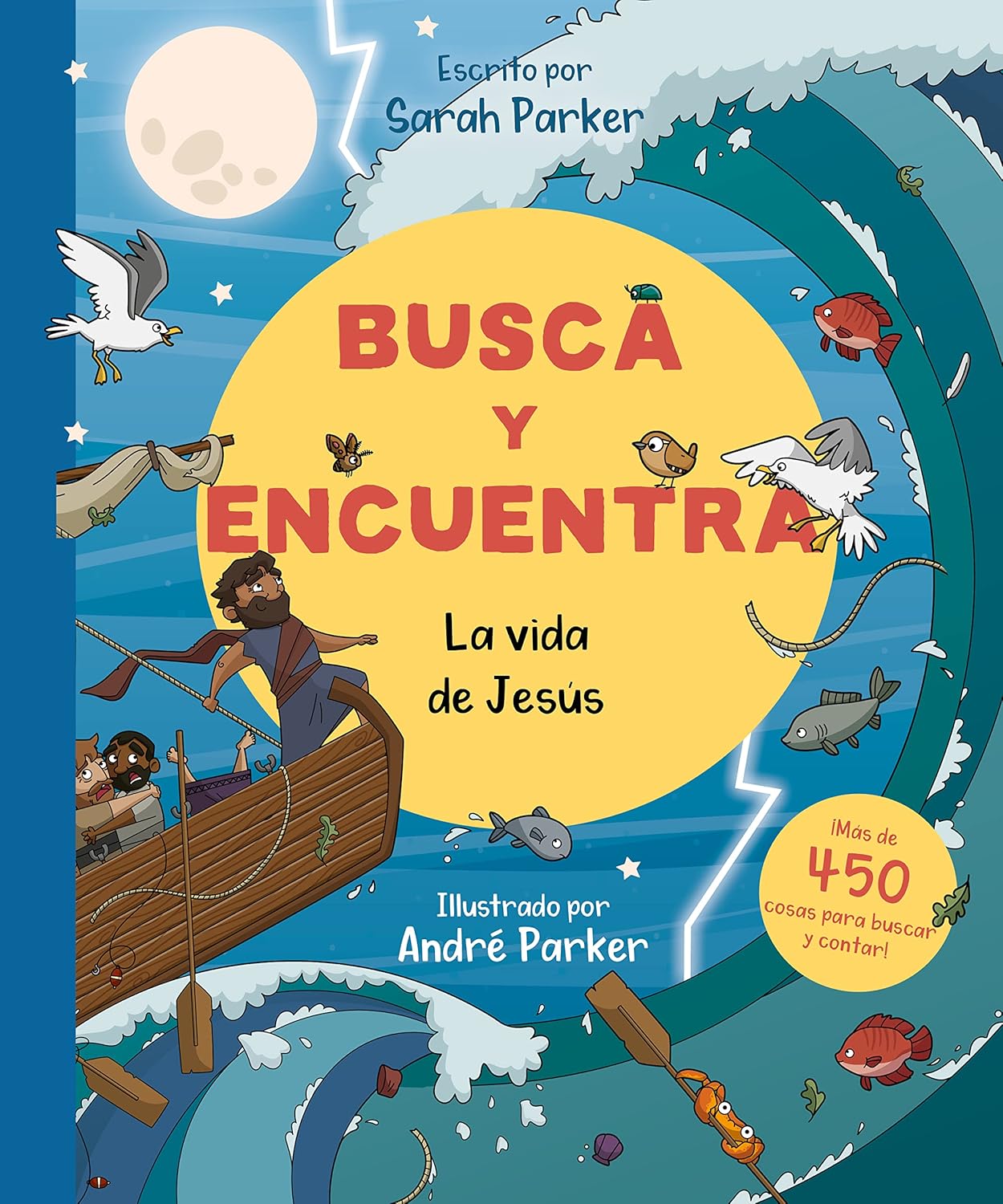 Busca y Encuentra | La vida de Jesús | Tapa dura | Infantil interactivo