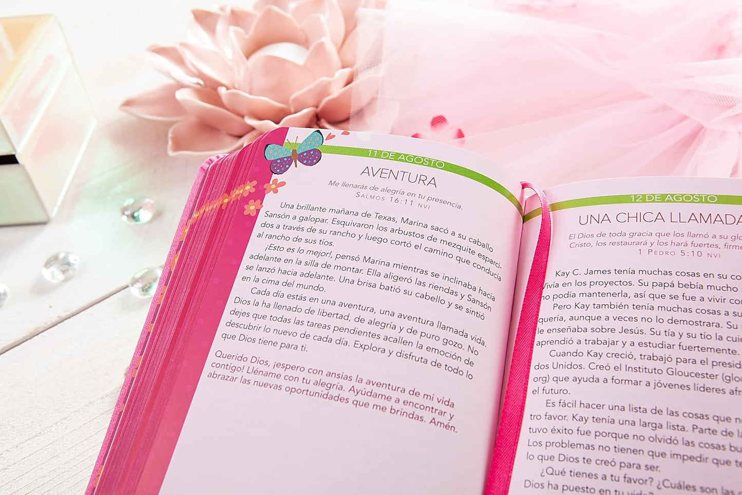 Mi tiempo con Dios para niñas | 365 días devocionario