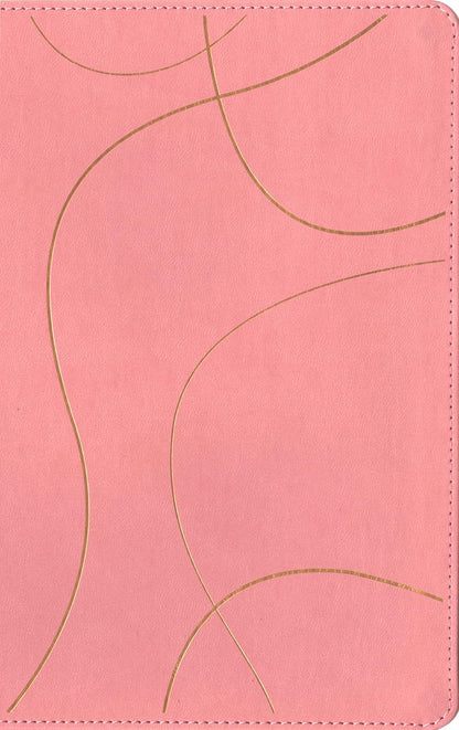 Biblia de Estudio del Diario Vivir para Jóvenes | NTV | Rosa pastel | SentiPiel con índice | Letra grande roja | Con Filament App