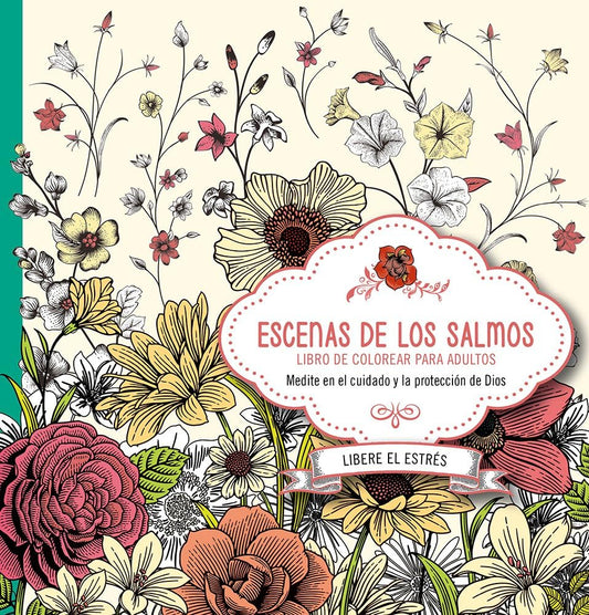 Escenas de los Salmos | Libro de colorear para adultos