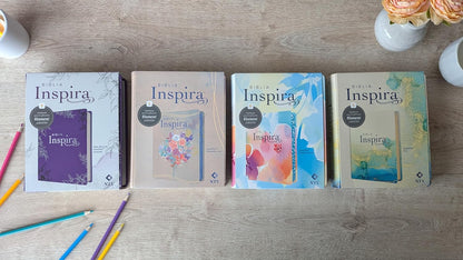Biblia Inspira | NTV | Filament | Acuarela rosa | SentiPiel