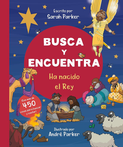 Busca y Encuentra | Ha nacido el Rey | Tapa dura | Infantil interactivo