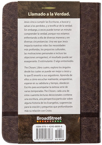 The Chosen – Libro Cuatro: 40 días con Jesús | Devocional en imitación cuero