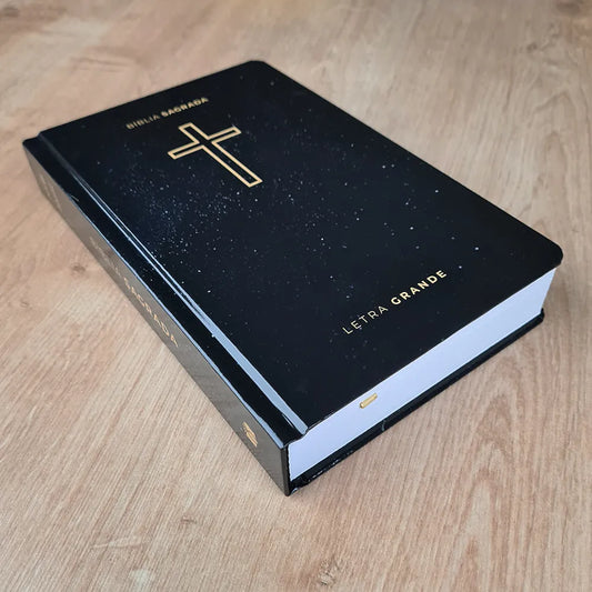 Bíblia Sagrada Salvos pela Graça | NVI | Letra Grande | Capa Dura