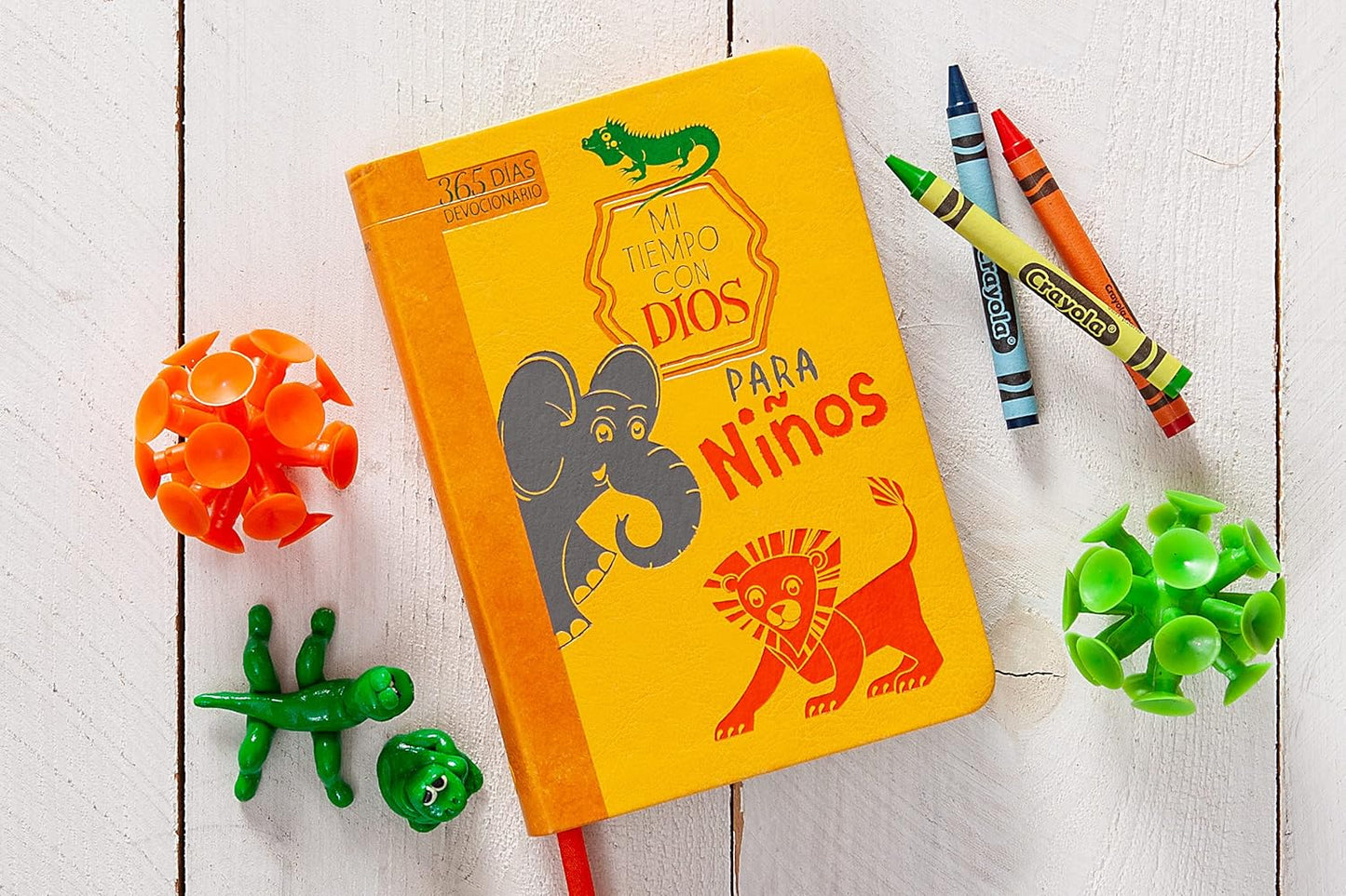 Mi tiempo con Dios para niños | Devocionario Infantil | Imitación de Cuero