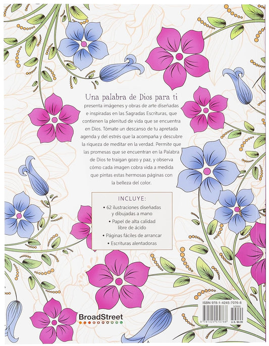Una palabra de Dios para ti | Libro para colorear