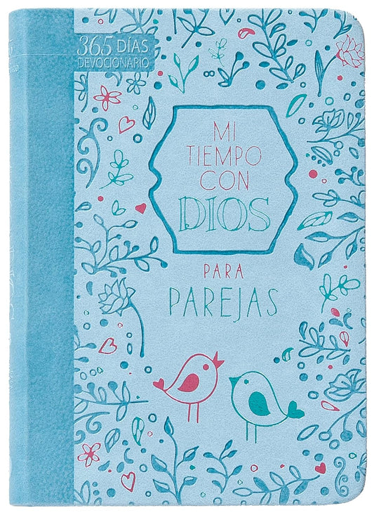 Mi tiempo con Dios para parejas | Devocionario de 365 días | Encuadernado en Cuero