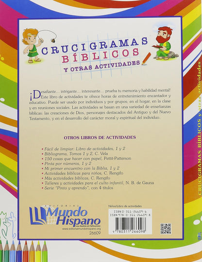 Crucigramas bíblicos y otras actividades | Juegos y actividades