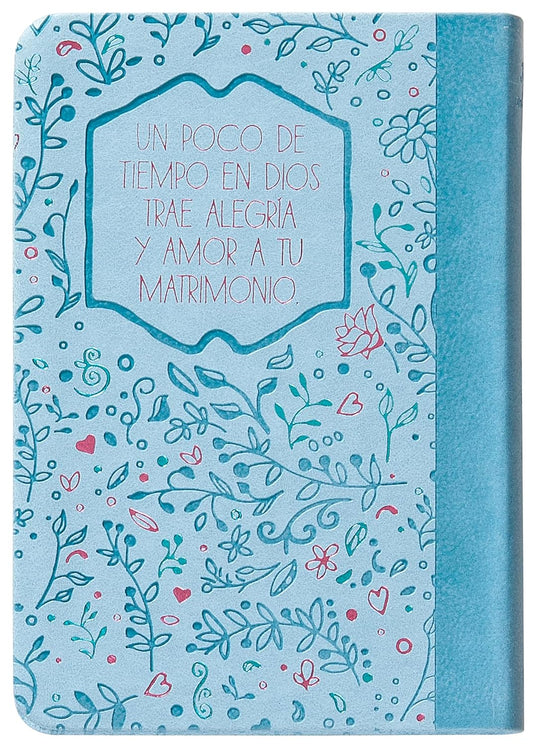 Mi tiempo con Dios para parejas | Devocionario de 365 días | Encuadernado en Cuero