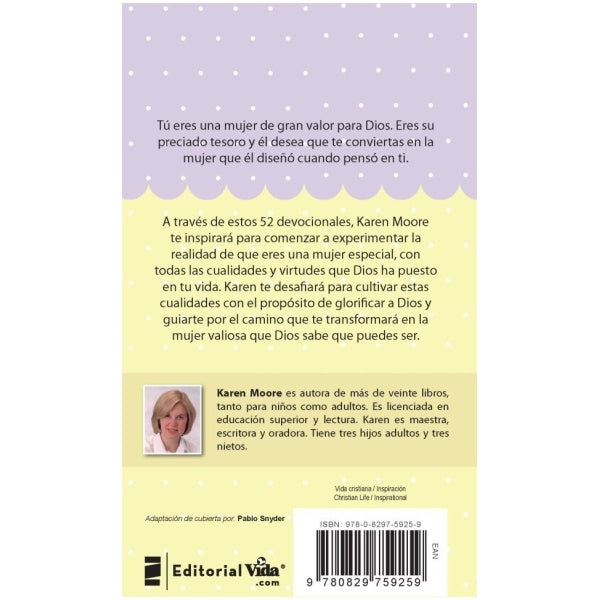 Devocionales para una Mujer de Gran Valor | Karen Moore – 52 Reflexiones para el Alma