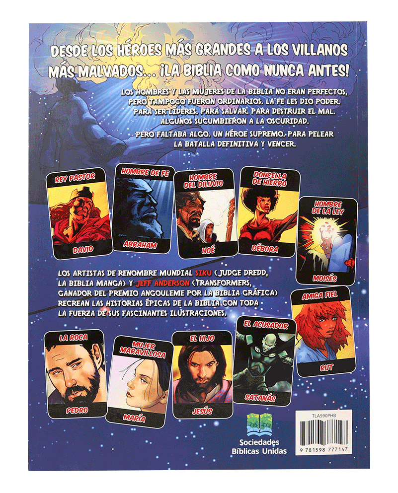 El Gran Libro de los Héroes de la Biblia |  Formato cómic