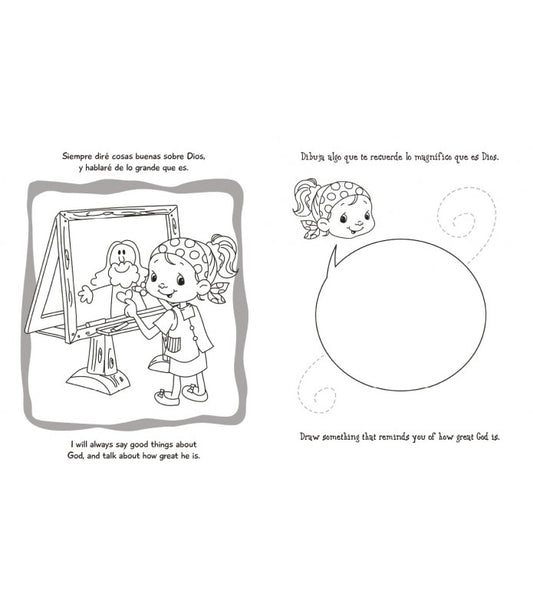 almo 34 | Libro para colorear | Bilingüe español-inglés