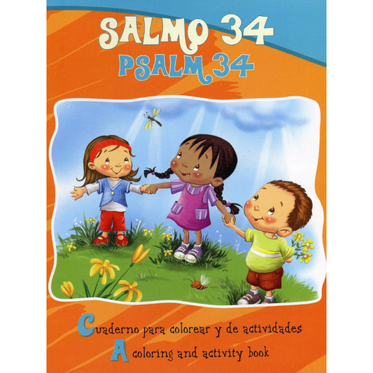 almo 34 | Libro para colorear | Bilingüe español-inglés