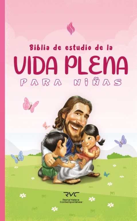 Biblia de Estudio de la Vida Plena para Niñas | Tapa dura | Ilustrada | Letra clara
