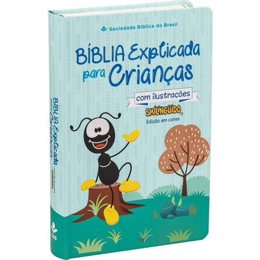 Bíblia Explicada para Crianças com ilustrações Smilinguido
