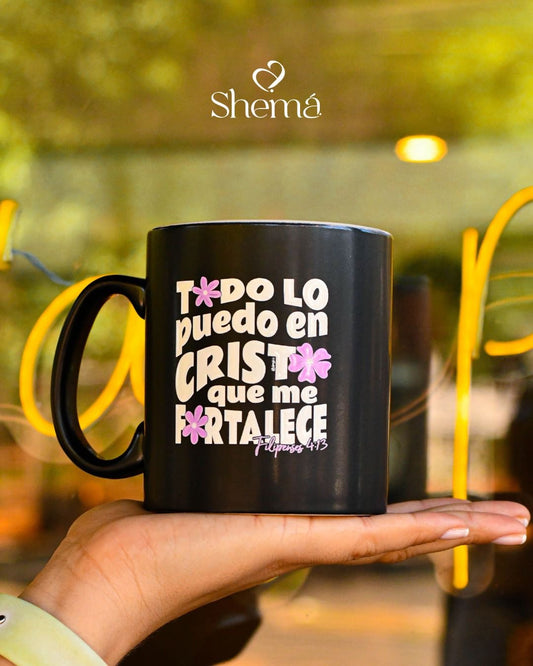 Taza | Todo lo puedo en Cristo | Filipenses 4:13