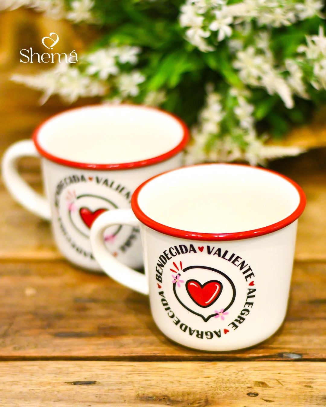 Taza | Bendecida, Valiente, Alegre, Agradecida