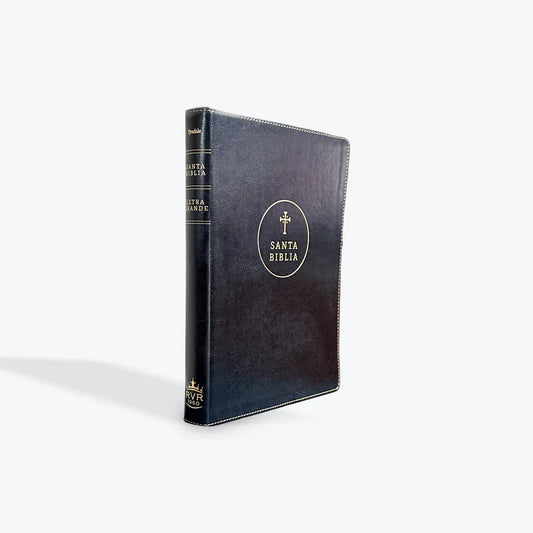 Santa Biblia | RVR 1960 | Ultrafina | Letra grande | Negra | Edición de referencia