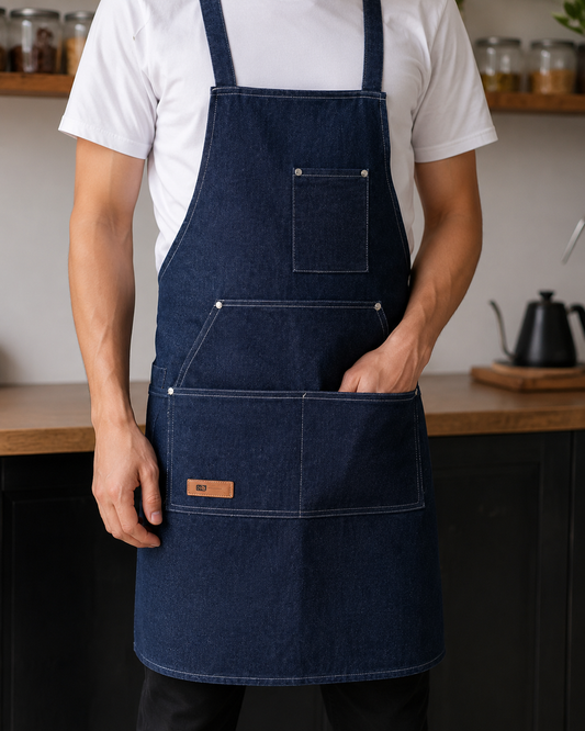 Delantal jeans | masculino