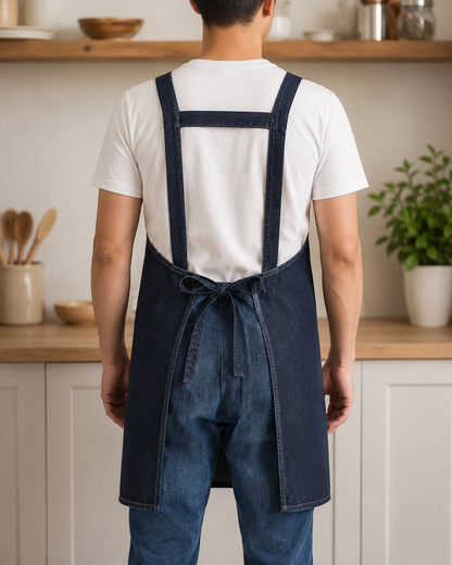 Delantal jeans | masculino