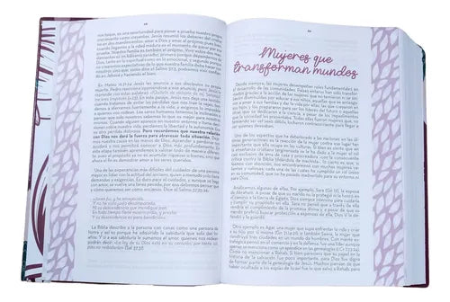 Biblia Adoro | Reina Valera 1960 | Letra grande 11 pts | Tapa dura flores