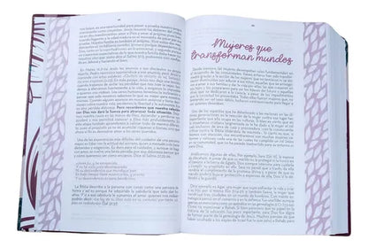 Biblia Adoro | Reina Valera 1960 | Letra grande 11 pts | Tapa dura flores