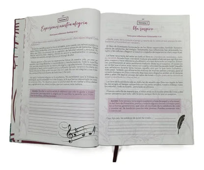 Biblia Adoro | Reina Valera 1960 | Letra grande 11 pts | Tapa dura flores